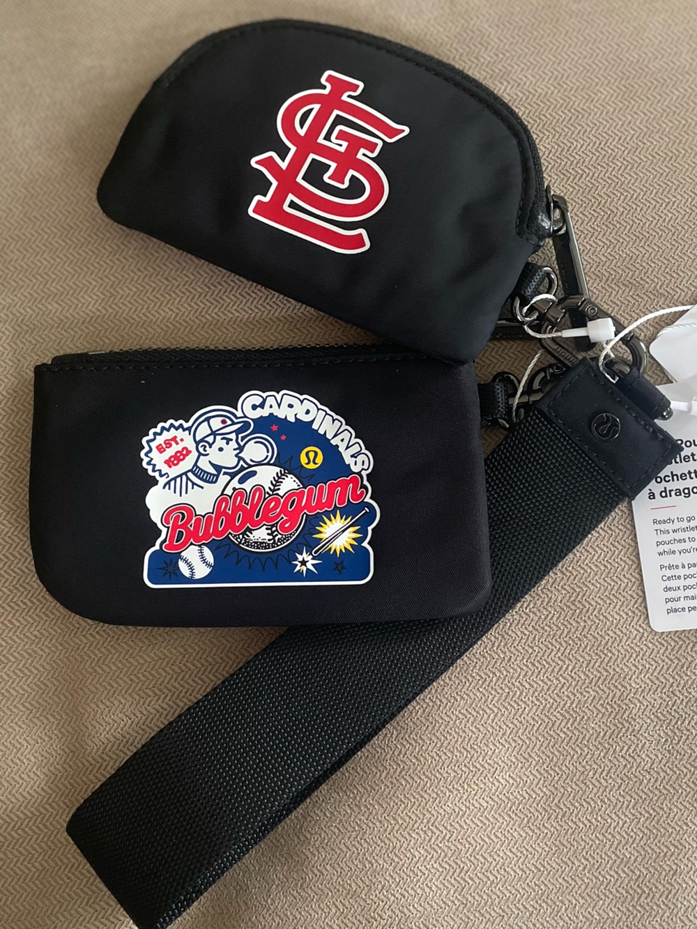 STL Cardinals lululemon Dual Pouch Wristlet